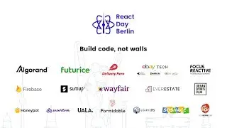 React Day Berlin Conference 2019 Live Stream - East Hall