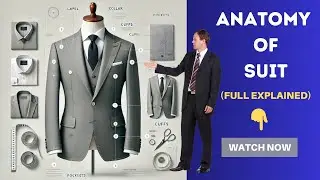 Anatomy of a Suit | Full Explained #suit #explained