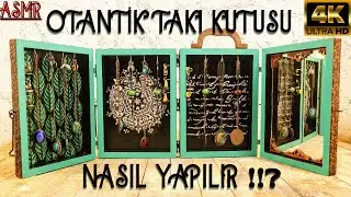 Takı Kutusu Nasıl Yapılır ⁉ Otantik Takı Kutusu | Mücevher Kutusu
