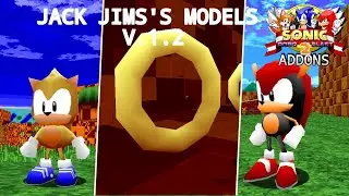 SRB2 Mods |3D Mighty,3D Ray y 3D Rings|
