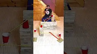 Ping Pong Ball Trick Shots 