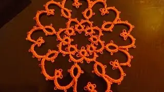 Needle Tatting Doily Part 2