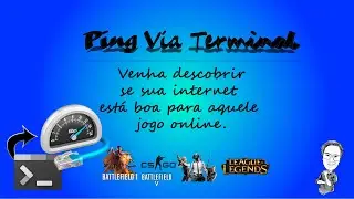 Como saber seu Ping pelo terminar - Descobrir Ping