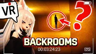 Я ПОПАЛА в ЗАКУЛИСЬЕ! МНЕ СТРАШНО! | Паника в VRChat | THE BACKROOMS VR Лучшие нарезки вр чат 2022