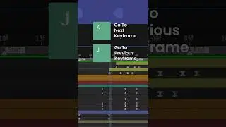 After Effects Timeline Shortcuts 09 - Jump to Keyframe | 