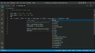 Cross pairing in tuple list in python