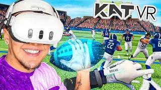 I Became a PRO NFL FOOTBALL Player in VR