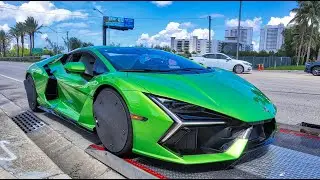 Lamborghini REVUELTO - Most Powerful ANGRY BULLS - Delivery to Lamborghini Miami