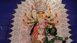U से दुर्गा माता जी का चित्र बनाएं | How to draw Durga Mata Face step by step for beginners