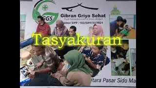 Tasyakuran, dibukanya Gibran Griya Sehat