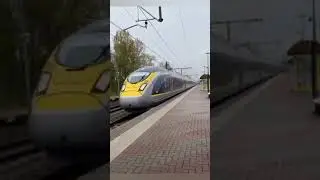 Eurostar passing at 160 KPH