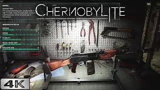 Chernobylite Weapon Customization and Combat (4K 60FPS)