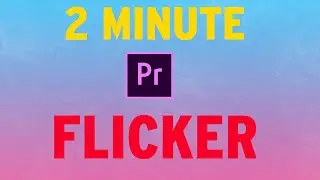 Premiere Pro Flicker Effect Tutorial | How To Adobe