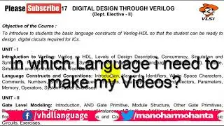 Help to Sort Language for Introduction to Digital Design Through Verilog HDL