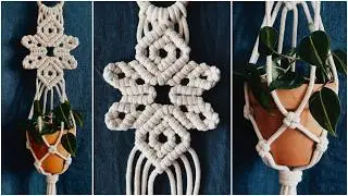DIY: Macrame Pattern Tutorial 2024 / plant hanger