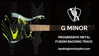 Progressive Metal Fusion Backing Track in G Minor | 95 BPM