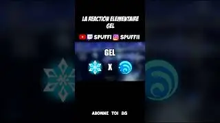 LA REACTION ELEMENTAIRE GEL 🤓 | Genshin Impact - Spuffi 