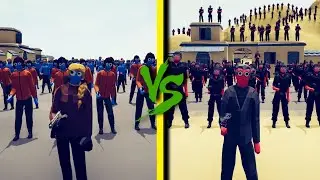 SILO GUARDS vs REBELS - Totally Accurate Battle Simulator TABS
