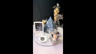 ASMR Pack an Order with Me! Limited Mini Gold Leaf/Foil Print Set of Charcoal Drawing Illustrations