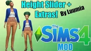 CAS Height + Extras Mod Review | Sims 4
