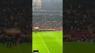 TT Arena'da GS Taraftarından 