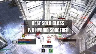 Stamina Sorcerer 1vX - Necrom Build - ESO PvP