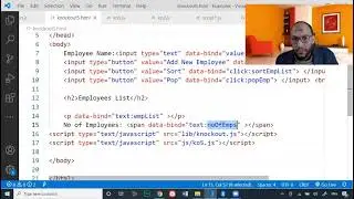 27 L3 BigDataWebMobile Course  Introduction to Oracle JET Components  Knockout Example show array le