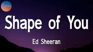 🎶🎶 Ed Sheeran - Shape of You || Sia, Sean Paul, Jamie Miller, Justin Bieber (Lyrics)