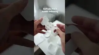 AirPods Pro 2 ASMR unboxing 🤭 #airpodspro #asmr #airpodspro2 #asmrsounds #asmrunboxing