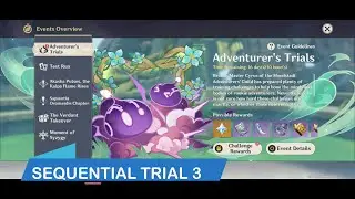 SEQUENTIAL TRIAL:3|GENSHIN IMPACT 