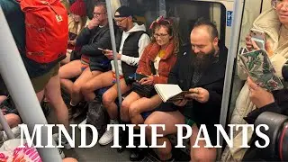 No Trousers Tube Ride 2025 London