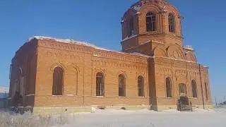 Брошенная церковь с. Усть-Уйское.