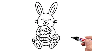 How to Draw the Easter Bunny (2025)