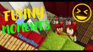 Funny Bedwars Minecraft Gameplay | TRampiBoy