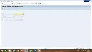 How to change Material type of any Material  in SAP using MMAM t-code