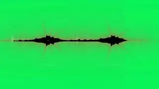 Black eyes green screen