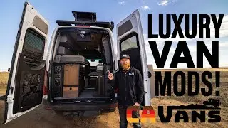 Turning my van into a LUXURY HOTEL! | Storyteller Overland x Canyon Adventure Vans