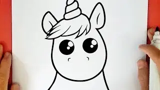 COMO DESENHAR UM UNICÓRNIO KAWAII