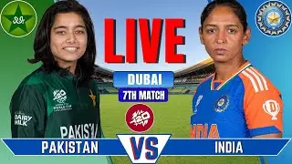 India vs Pakistan Women's T20 World Cup | Live Cricket Match Today | IND W vs PAK W Live Score