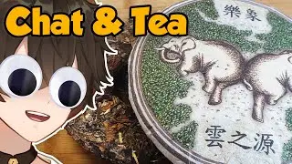New Ripe Puer Cake【Chat & Tea】Breaking into a new tea cake