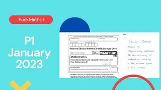 Edexcel IAL P1 January 2023 Exam Paper