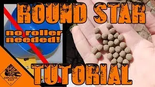 ROUND STAR TUTORIAL|| how to roll round stars without a roller