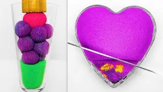 Very Satisfying and Relaxing Compilation 336 Kinetic Sand ASMR