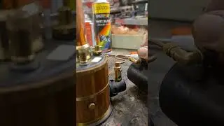 SMALL MAXWELL HEMMENS BOILER  NEVER BE STEAM BEFORE  it do it verry well