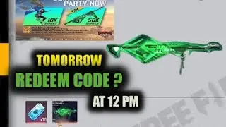 Tomorrow Free Fire Redeem Code || Claim Poker MP40 At  12 Pm  ❤️🔥🔥