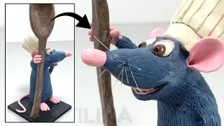 How to make Remy (Ratatouille) out of Play-Doh step by step - My Play-Doh World