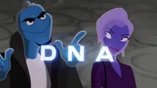 Osmosis Jones/Leah Estrogen - DNA. 💙💜🔬🧠🧬(Created by @Harper_lmkfan16!)