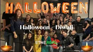 Halloween + Diwali = Hallowali ? | Ethereal Digital Festive Party 👻