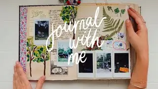 ✿ journal with me 🏕️ journaling a camping trip
