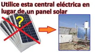 Utilice esta central eléctrica en lugar de un panel solar.